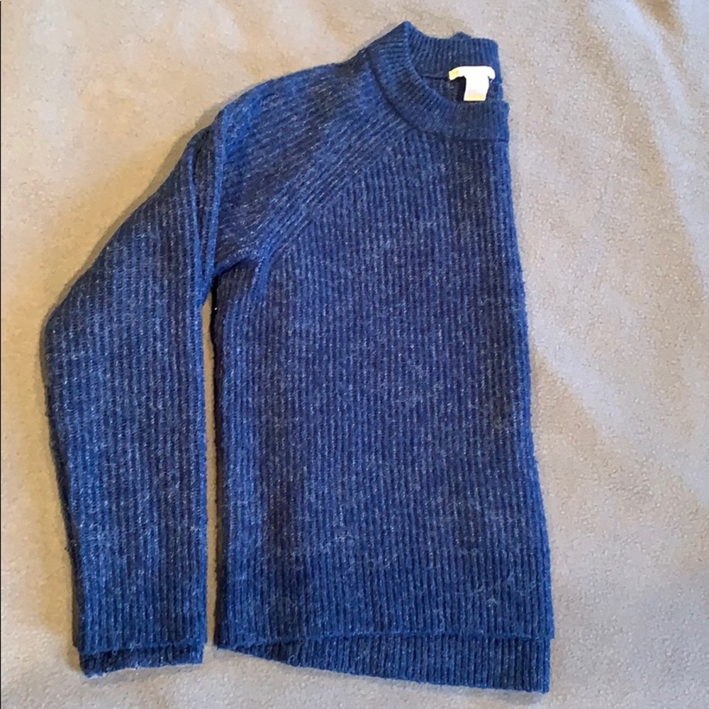 H&M Blue Basic Sweater